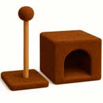 Когтеточки и домики