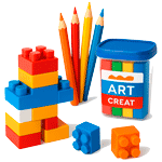 Конструкторы и наборы для творчества