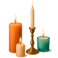Свечи и подсвечники