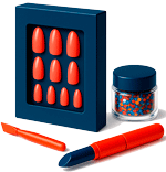 Накладные ногти и декор