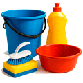 Моющие средства и аксессуары для уборки