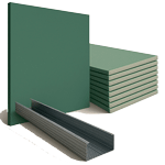 Гипсокартон, профили