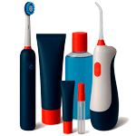 Товары для ухода за полостью рта (щетки, пасты, ирригаторы)